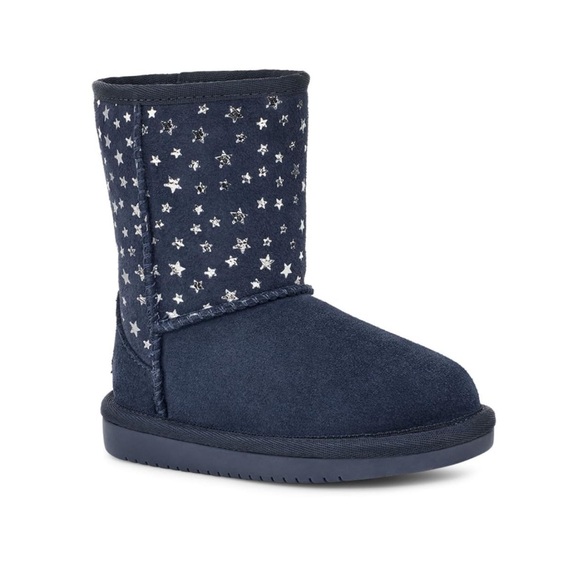 UGG Other - Koolaburra by UGG Kids Koola Short Stars Boots Toddler Navy Insignia Blue Size 7